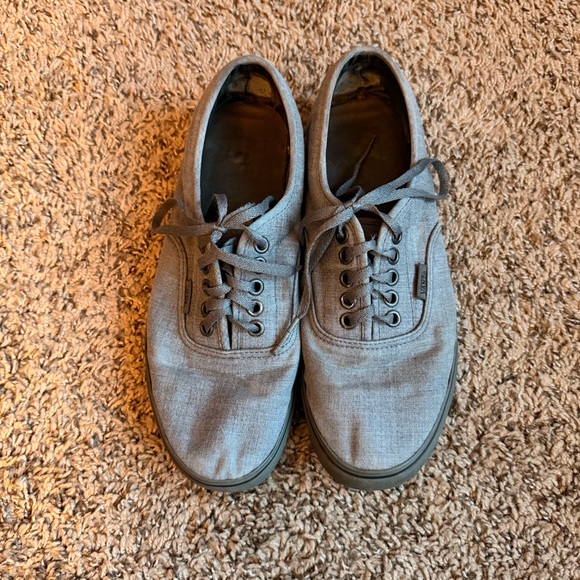 VANS shoes gray canvas originals - Picture 2 of 8